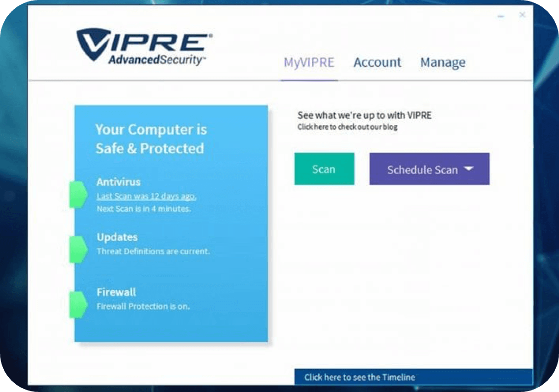 Managed Antivirus: Vipre Home Antivirus