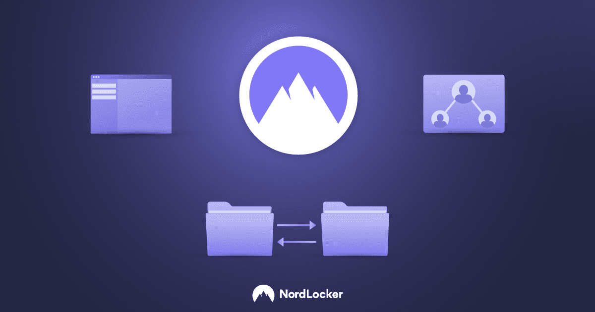 Diagram of NordLocker.